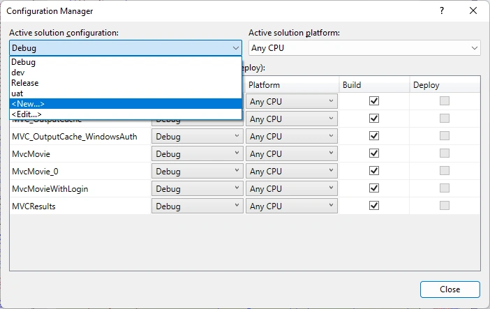 Configuration Transformation (1): Web.Config