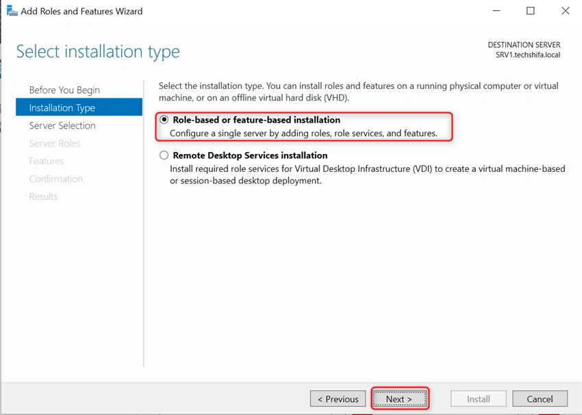 Install And Configure Two Node Failover Cluster