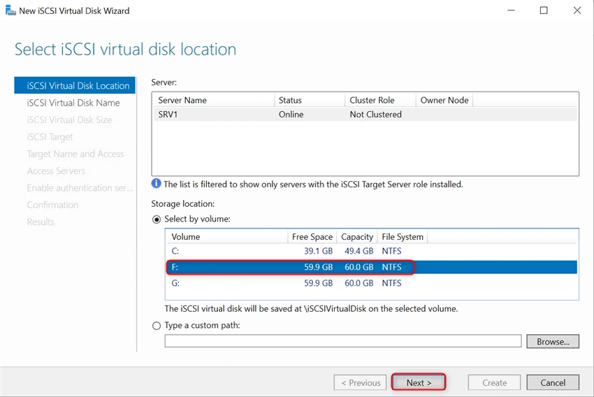 Install And Configure Two Node Failover Cluster