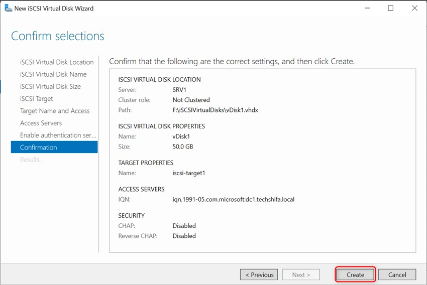 Install And Configure Two Node Failover Cluster