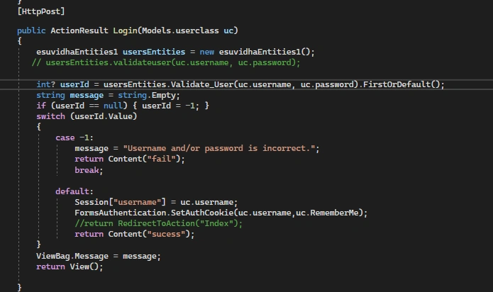 setting up API