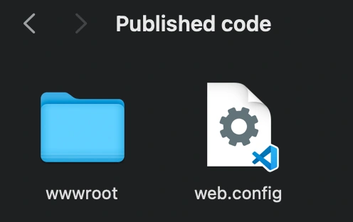 published files