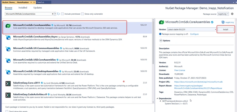 Microsoft CoreAssemblies