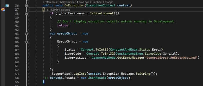 Global Exception handler