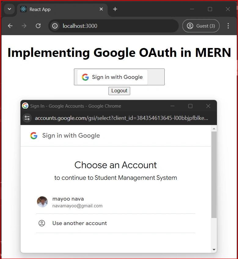 Gmail account