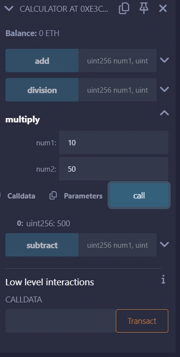 Call button 