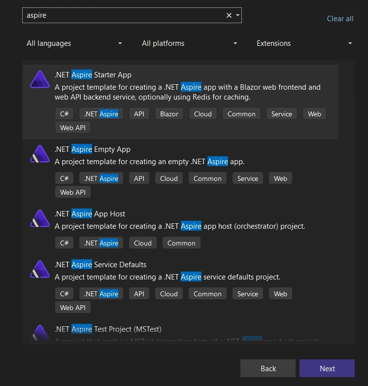 .NET Aspire New Features