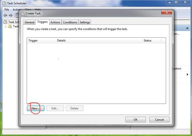 Trigger Tab