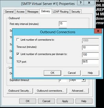 Outbound connections