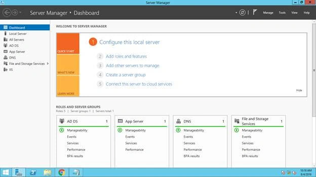 server manager
