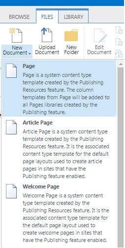 Pages
