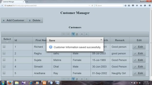 Add New Customer