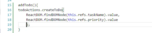 React