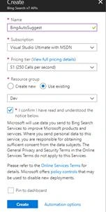 Cognitive Services
