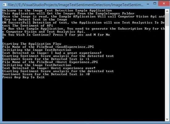 Microsoft Cognitive Services 