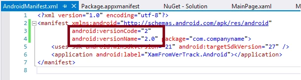 Version Tracking in Xamarin Forms application using Xamarin Essentials for Android and UWP