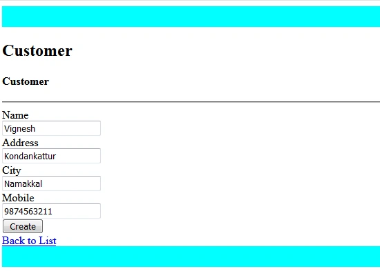 ASP.NET MVC