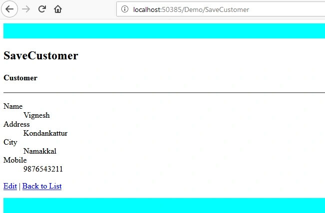 ASP.NET MVC