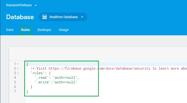 Xamarin.Forms - Working with Firebase Realtime Database CRUD Operations