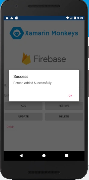Xamarin.Forms - Working with Firebase Realtime Database CRUD Operations