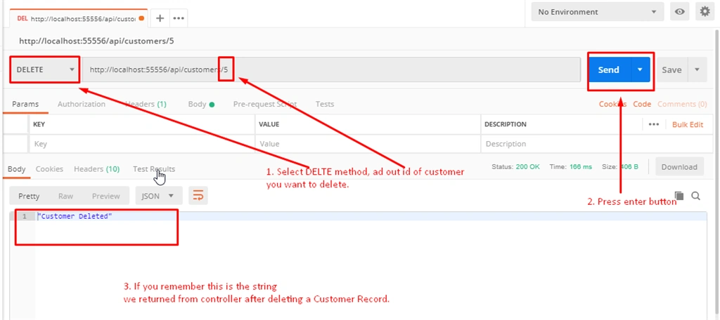 CRUD In Web API Using SQL Server