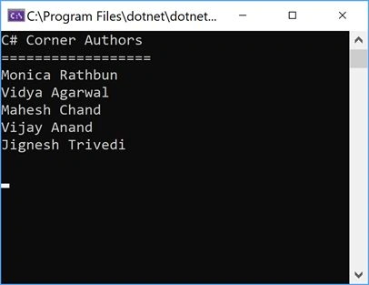 CSharp StreamWriter example