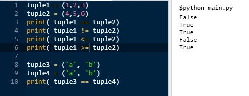 Understanding Tuples In Python