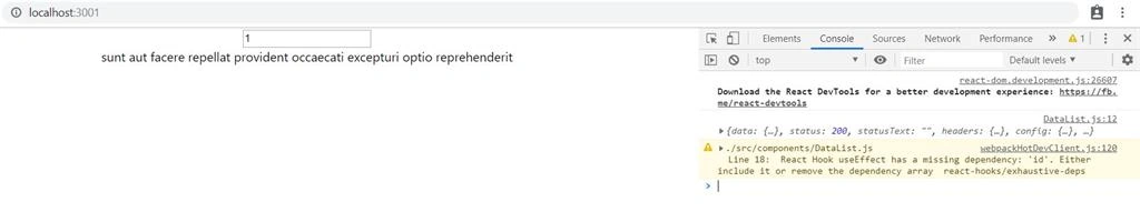 useEffect Hook In ReactJS