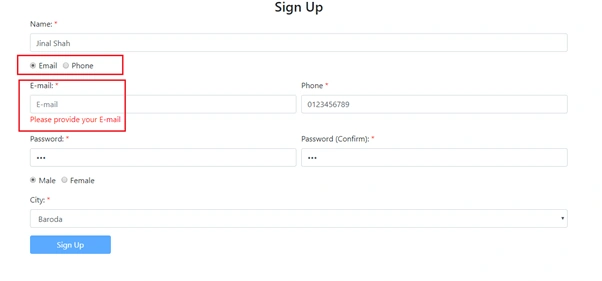 Reactive Forms In Angular