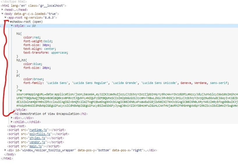 Style-related code