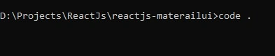Open vs code editor