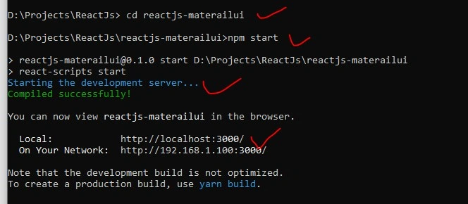 Run npm command