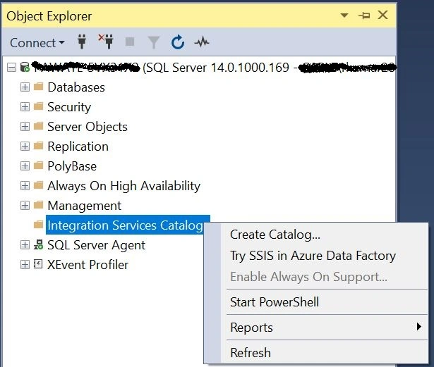  Create Catalog