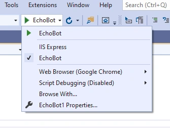 Design And Develop A Greeting Bot using Microsoft Bot Framework On VS2019 Community Version