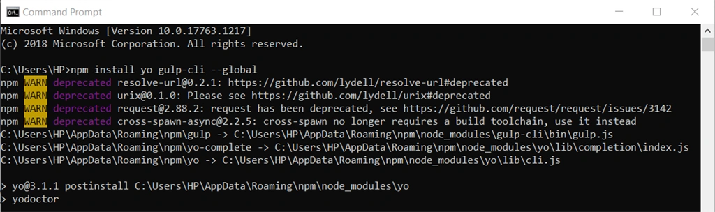 How To Setup Enviornment For Yeoman Teams Generator