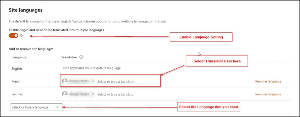 Multilingual Feature In SharePoint Modern Sites