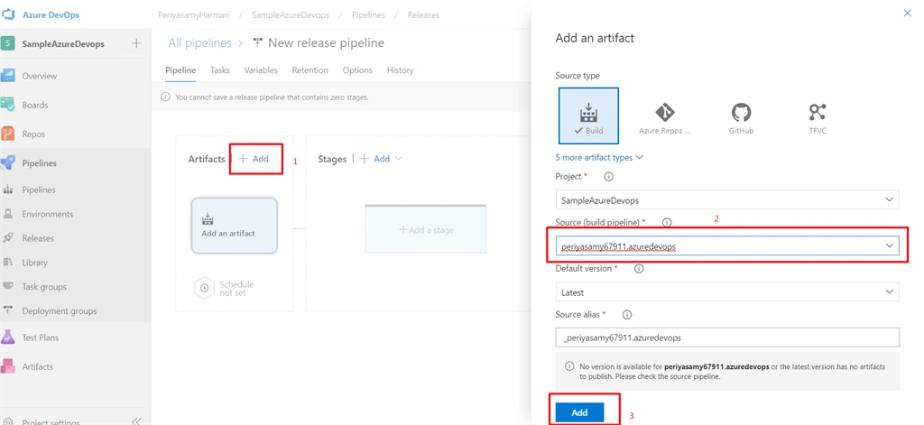 CI/CD Implementation For Simple Web Application Using Azure DevOps