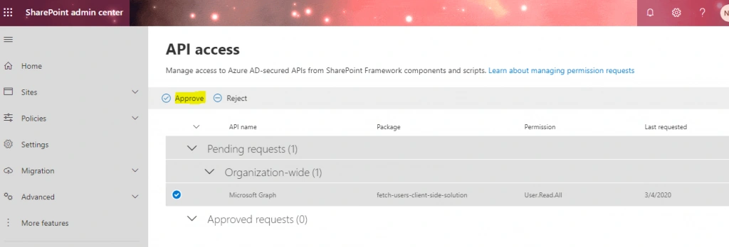 Consume Microsoft Graph API Using PnP Graph From SPFx-Webpart