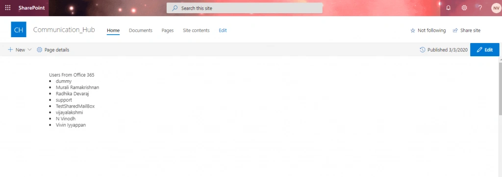 Consume Microsoft Graph API Using PnP Graph From SPFx-Webpart
