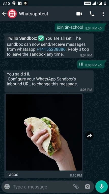 WhatsApp Media Messages Using C#