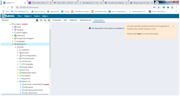 Django CRUD And User Authentication With Django Class Based View And Using PostgreSQL Database Server
