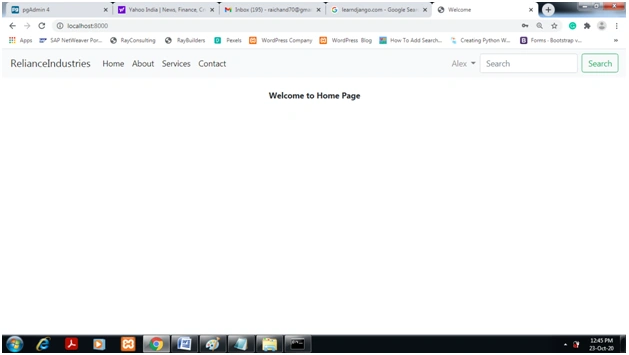 Django CRUD And User Authentication With Django Class Based View And Using PostgreSQL Database Server