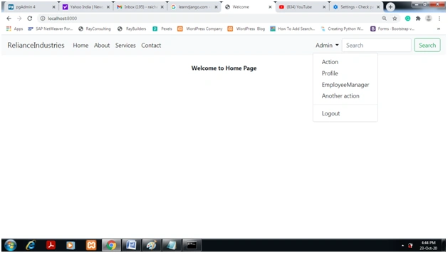 Django CRUD And User Authentication With Django Class Based View And Using PostgreSQL Database Server