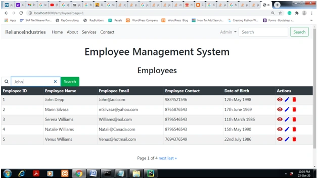 Django CRUD And User Authentication With Django Class Based View And Using PostgreSQL Database Server