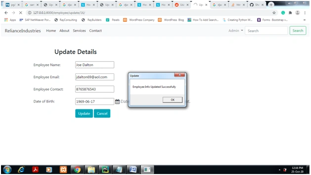 Django CRUD And User Authentication With Django Class Based View And Using PostgreSQL Database Server
