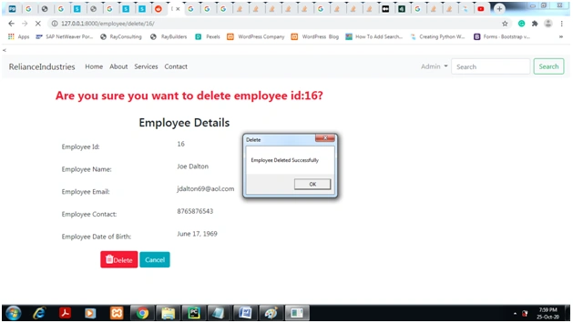 Django CRUD And User Authentication With Django Class Based View And Using PostgreSQL Database Server