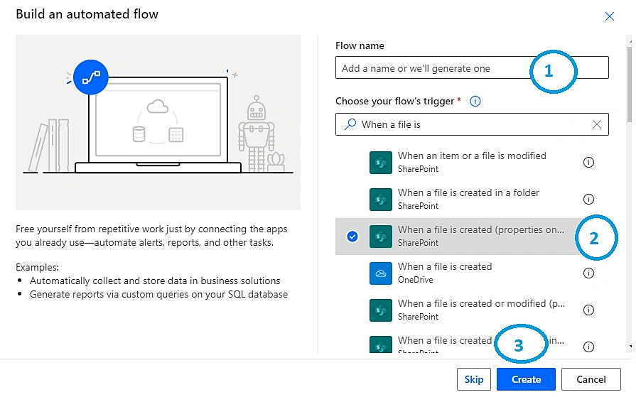 Power Automate - Archive SharePoint Online Document Set