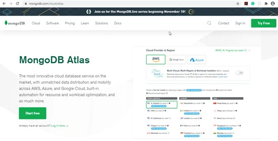 MongoDB Atlas Account