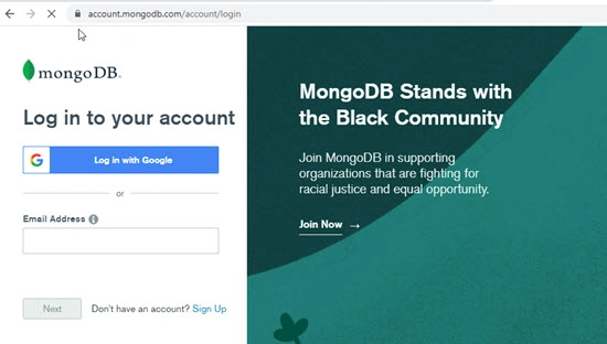 Log in