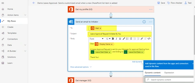 How To Send A Customized Email When A New SharePoint List Item Added